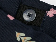 Name It dark sapphire small flowers bukser